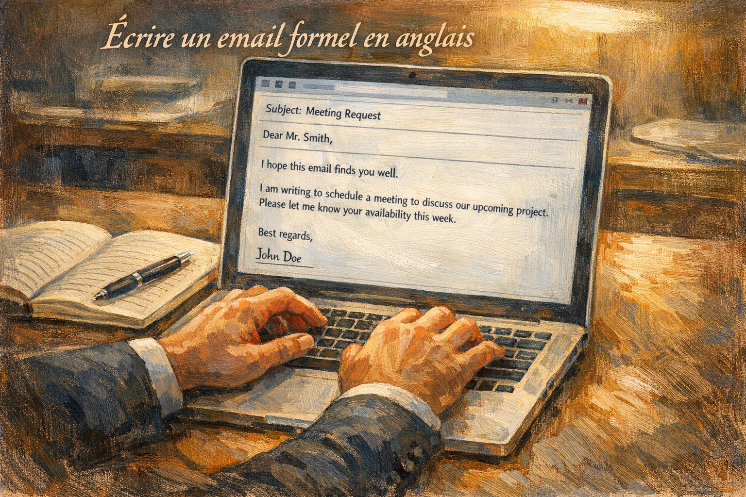 Écrire un email formel en anglais