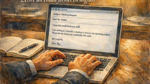Écrire un email formel en anglais